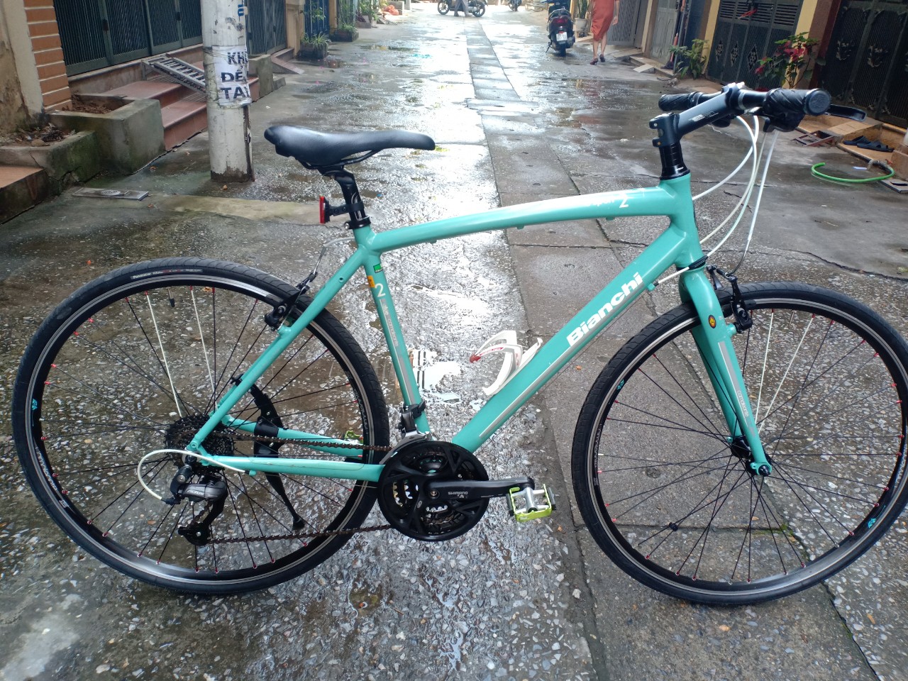 Xe đạp Touring cao cấp hiệu Bianchi Camaleonte của Ý (Đã bán)